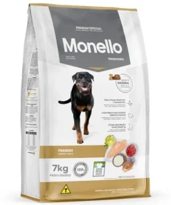 Ração Monello Para Cães Adultos Frango Pacote 7kg