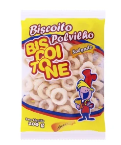 Biscoito BISCOITONE de Polvilho Salgado Pacote 200g