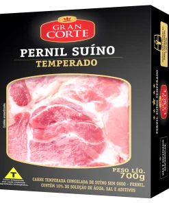 Pernil Suíno Congelado Temperado sem Osso GRAN CORTE 700g