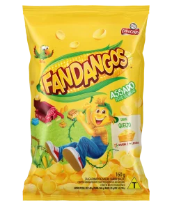 Salgadinho de Milho Queijo Elma Chips Fandangos Pacote 160g