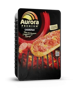 Choripan Com Linguiça e Queijo Aurora 400g