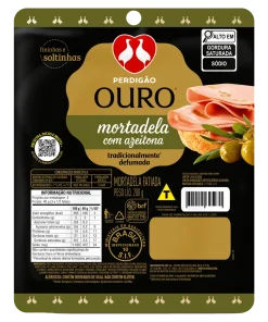 Mortadela Fatiada com Azeitona Perdigão Ouro 200g