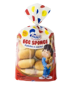 Bisnaguinha Egg Sponge PANCO Pacote 250g