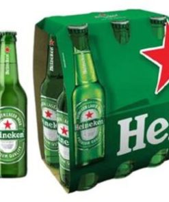 Cerveja Heineken 6 Unidades Garrafa 330ml (GELADA)