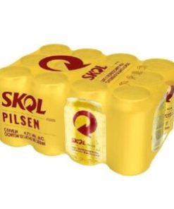 Cerveja Skol Pilsen Lata 350ml 12 Unidades (GELADA)