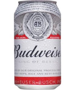 Cerveja lata 350ml – Budweiser (GELADA)