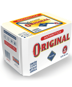 fardo cerveja original latão 473 ml
