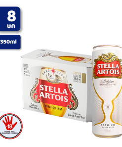 Cerveja Stella Artois Lt 350ml Pack 8 Unid